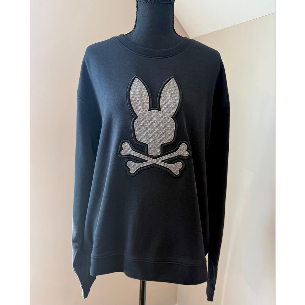 NWT Psycho Bunny WOMENS ALEXANDER CREW SWEATSHIRT Size XXL - Picture 2 of 7